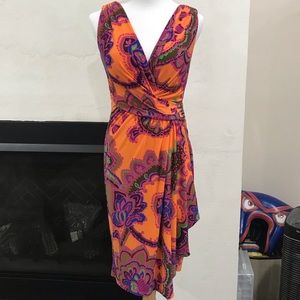 Ralph Lauren faux wrap dress size 2